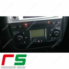 Fiat Punto ADESIVI climatizzatore bi zona decal tuning cover carbonlook APA 