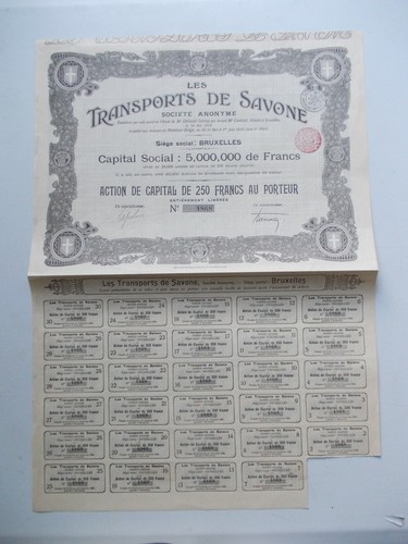 Certificato azionario - certificato,