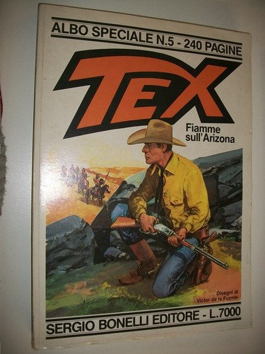 Albo speciale tex fiamme - tex, 5:fiamme