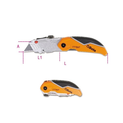 Cutter serramanico con lama - cutter, a