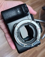 Sony Alpha a7R II Full Frame Mirrorless Camera + Commlite EF-NEX Adapter – Works