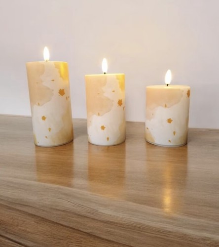 Set candele led qvc - candele,