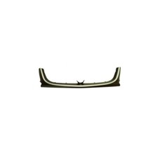Black front bumper spoiler - front,