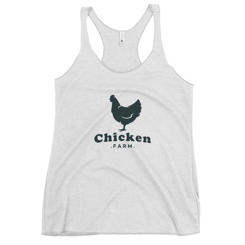 Cute chicken farm serbatoio - farm, da