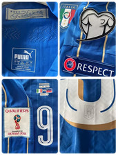 Maglia indossata match worn Andrea Belotti Italia Como Roma Fiorentina Torino