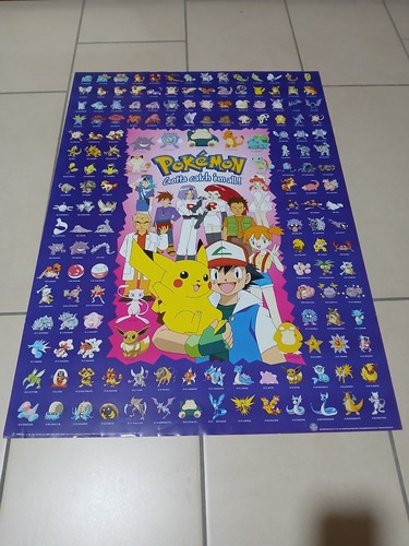 Poster vintage 2000 pokemon - poster,