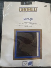 1 Paio STUPENDI Collant Oroblu Lycra Molto Sexy Velatissimi Mis. I-S Col.Grafite