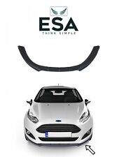 FORD FIESTA 2009-2013 PARAURTI ANTERIORE SPLITTER INFERIORE SPOILER LABBRA ABS NERO LUCIDO