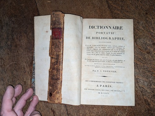 Libro antico fornitore - libro,