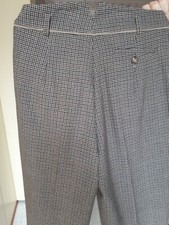 Womens combed wool pants. 
