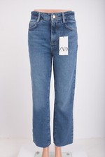 Zara Womens Jeans Denim Blue