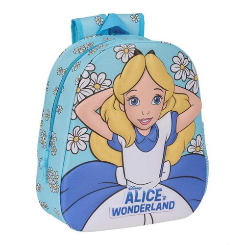 Zaino asilo 33cm alice nel - asilo,