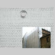 RETE PROTETTIVA PER PONTEGGI BIANCA 1,8x10 mt - 18 mq