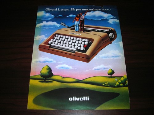 Olivetti lettera 1975 - olivetti,