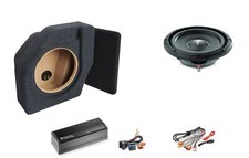 Kit Focal per Audi A4 B8 Avant MMi Amplificatore + Subwoofer + cablaggi plug ...