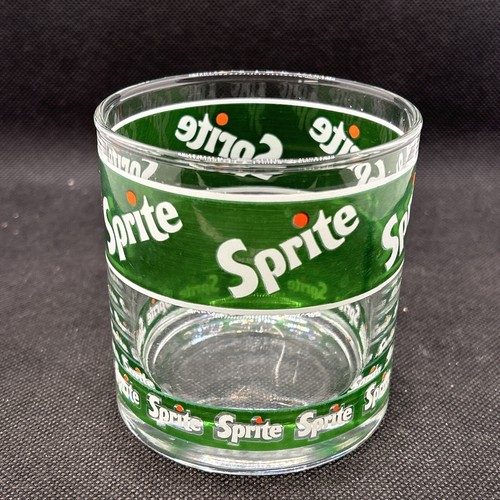 Bicchiere sprite vintage anni - bicchiere,
