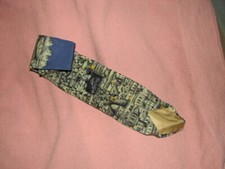 Vintage Fornasetti Milan classic man silk tie '80s Italy handmade 