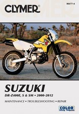 Suzuki DR-Z400E, S & SM
