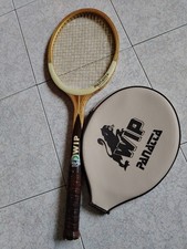 racchetta tennis legno vintage Panatta  Autograph con custodia