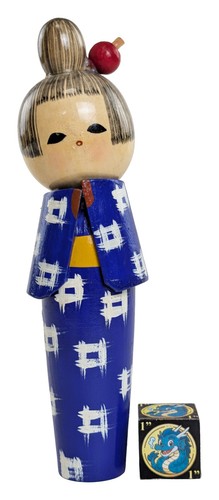 Bambola kokeshi creativa - bambola,