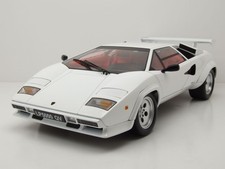 Modellino auto Lamborghini Countach LP 5000S QV 1985 bianco scala 1:12 KK