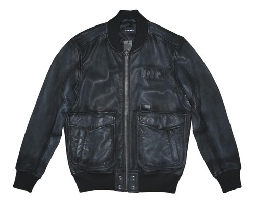 Giacca pelle diesel oiuki - giacca,