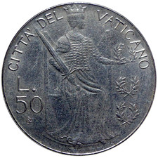 VATICAN 50 Lire 1979