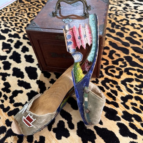 Sandali vintage legno - vintage, in