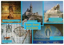 Cartolina 2243. Francia. Parigi. Notre Dame de la Garde. Viaggiata 1987