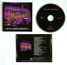 Cd Songs From The Musicals Volume 2 Compilation Lion King Grease Hair Chess(L13)