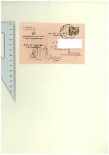  storia postale - Cartolina ricevuta di ritorno Terzigno - Ottaviano 1963