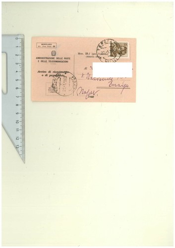 Storia postale cartolina - ,