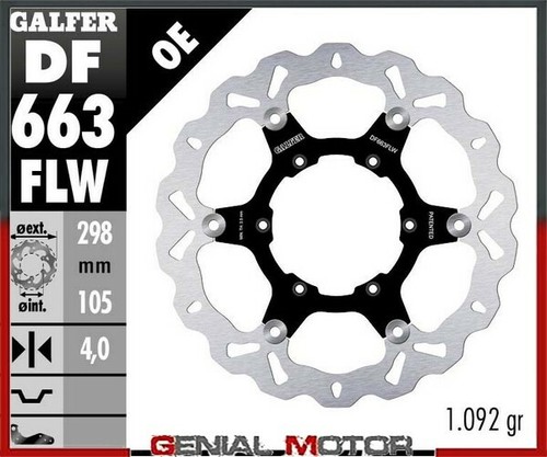Galfer disco freno anteriore - galfer,
