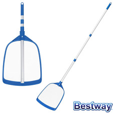 Bestway RETINO CON ASTA TELESCOPICA PER PULIZIA MANUTENZIONE ACQUA PISCINA 58635