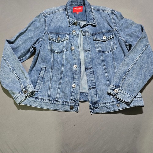 Giacca camionista denim - , guess