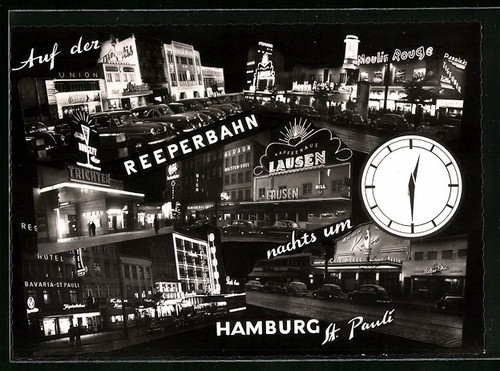 Hamburg pauli strasse - ak,