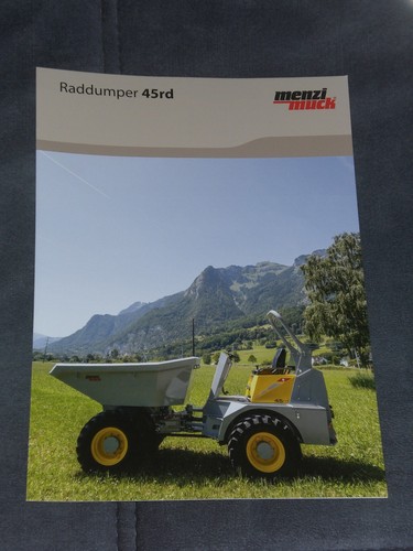 Menzi muck raddumper 45rd - muck,