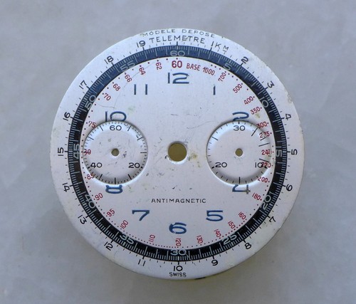 Original chronograph dial - chronograph, for