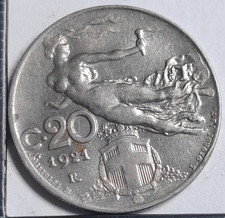 20 Centesimi 1921 R Italie