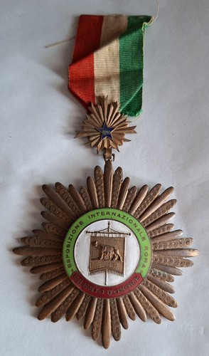 Medaglia esposizione - medaglia,