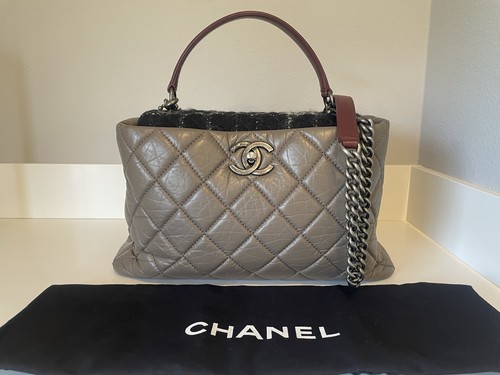 Autentica borsa tote chanel - autentica,