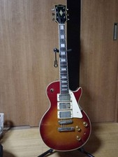 Fresher Single Cut Chitarra Elettrica Vintage Japan Red con Custodia Morbida