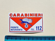 ADESIVO CARABINIERI PRONTO