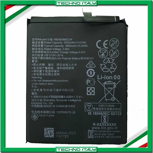 Batteria per huawei - per, p30