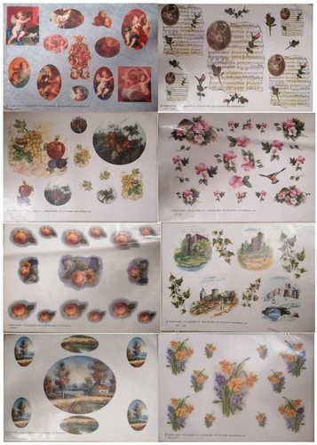 Carta per decoupage - , pittorica