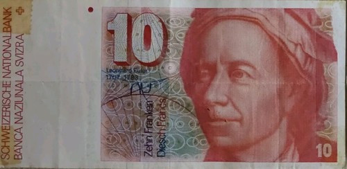 Banconota europea svizzera - europea,