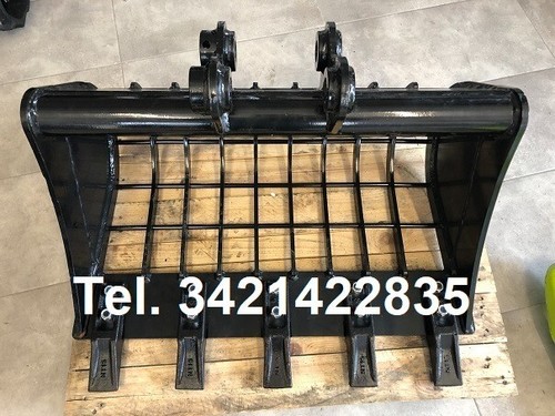 Benna grigliata escavatore 700 - grigliata,