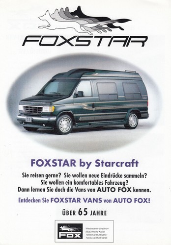 Starcraft foxstar camper - starcraft,