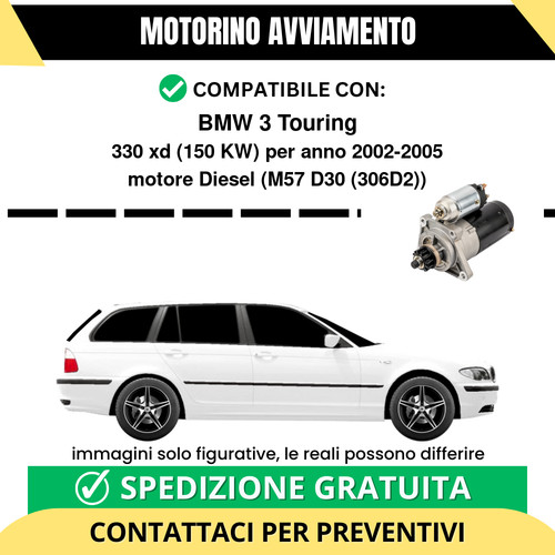 Motorino avviamento bmw - motorino,