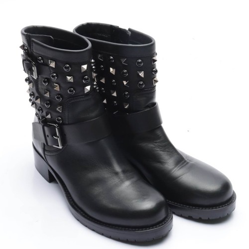 Stivali biker valentino neri - biker,
